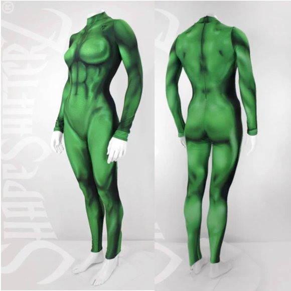 ShapeShifterZ Green Bodysuit - Picture 1 of 1